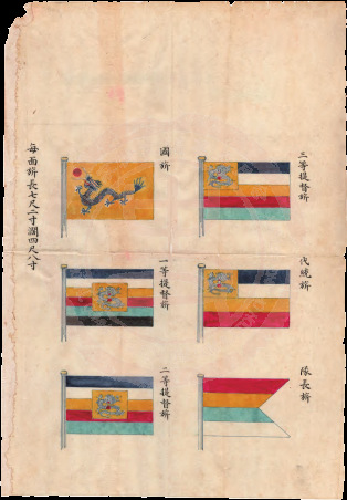 北洋水师兵舰旗帜图式